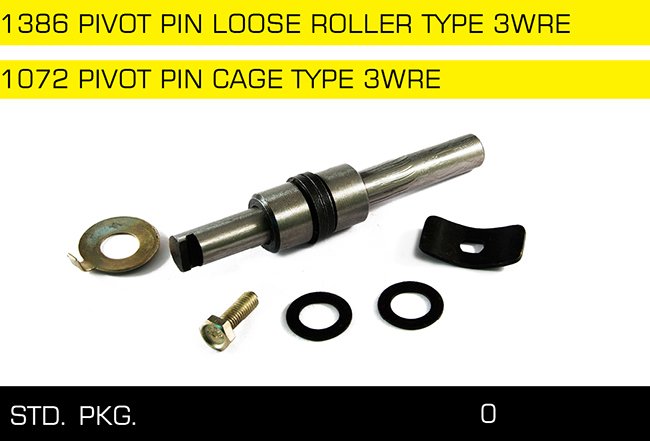 1359 PIVOT PIN LOOSE ROLLER TYPE, 1072 PIVOT PIN CAGE 3WRE